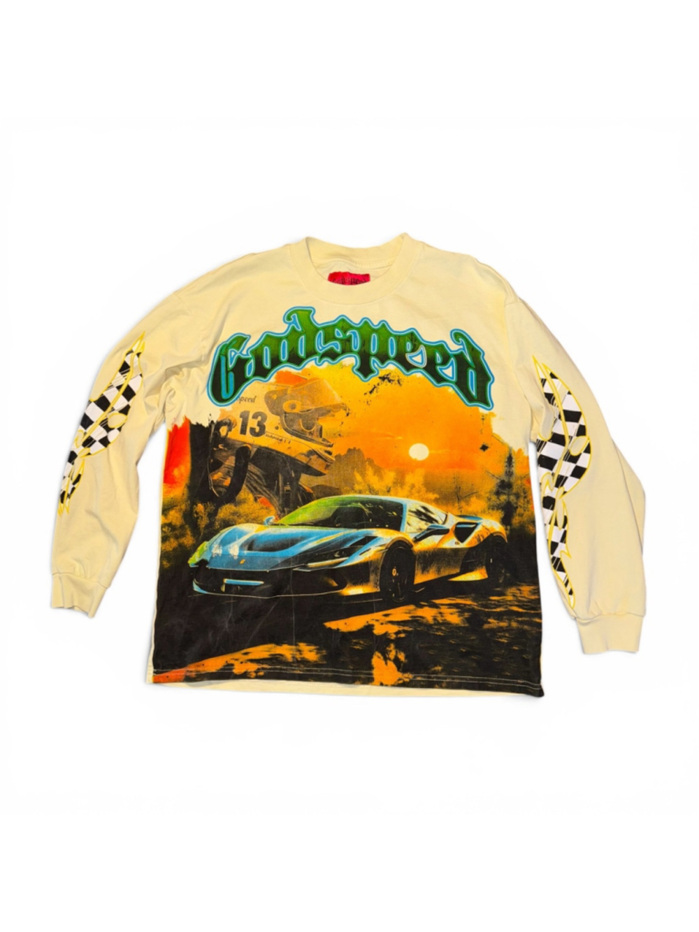 Men's Godspeed Long Sleeve Tee Shirt Size L